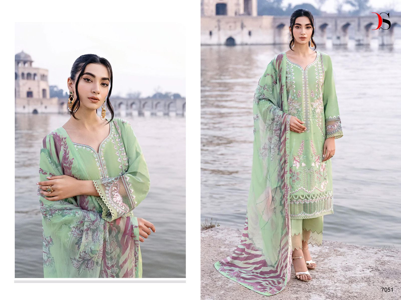 DEEPSY SUITS CHEVERON 24 PAKISTANI SUITS