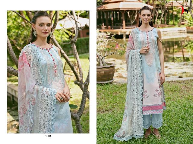 DEEPSY SUITS JADE NEEDLE WONDER 24-2 PAKISTANI SUITS