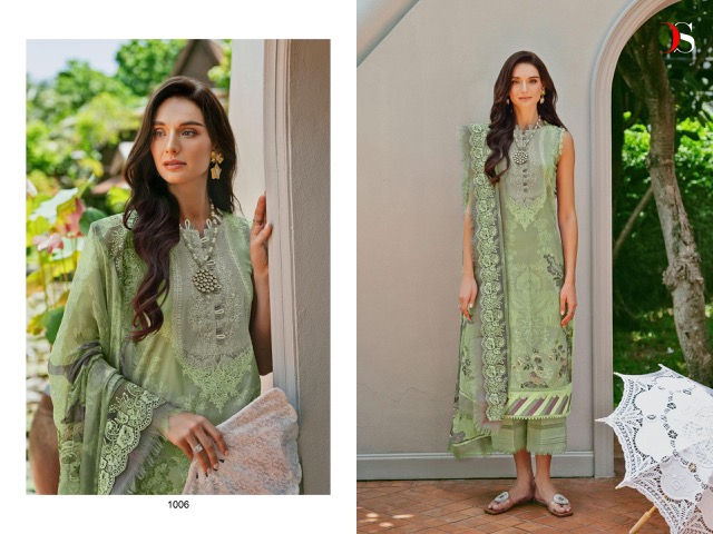 DEEPSY SUITS JADE NEEDLE WONDER 24-2 PAKISTANI SUITS