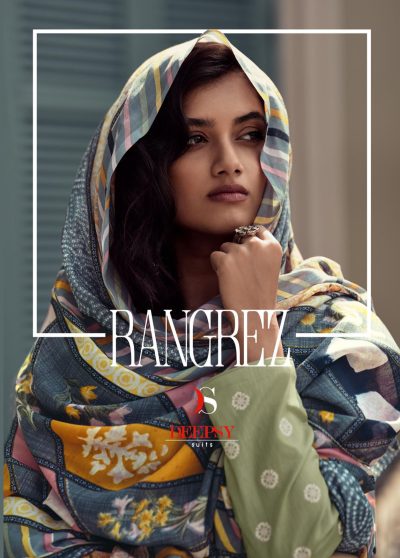 DEEPSY SUITS RANGREZ PAKISTANI LAWN SUITS