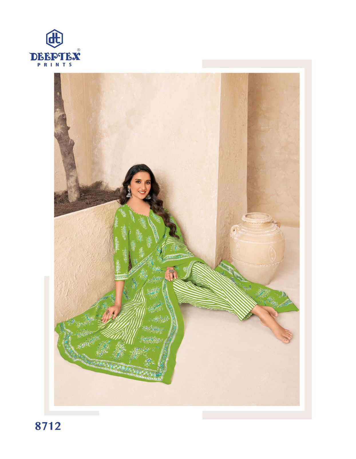 DEEPTEX PRINTS MISS INDIA VOL 87 COTTON PRINTED SUIT