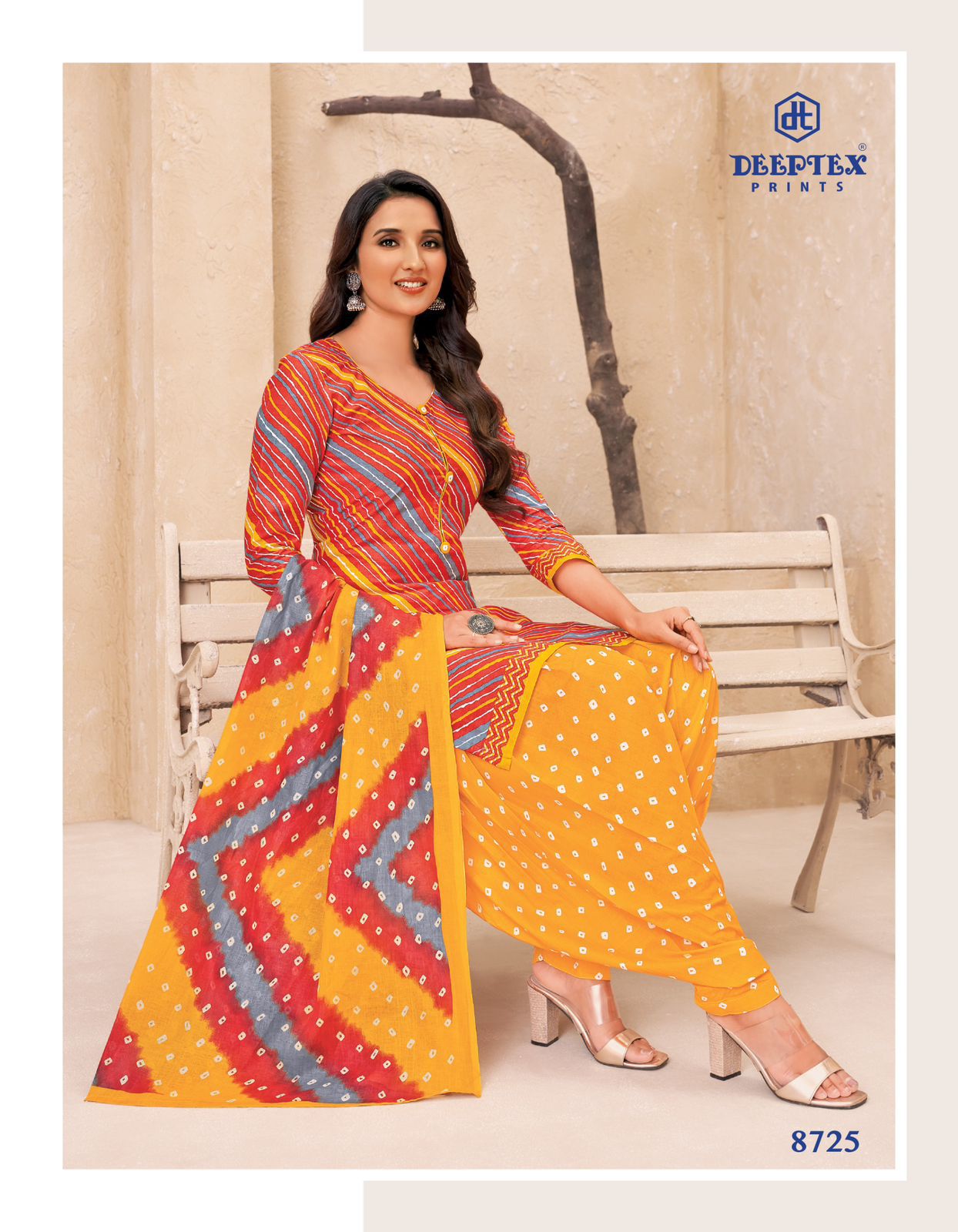 DEEPTEX PRINTS MISS INDIA VOL 87 COTTON PRINTED SUIT