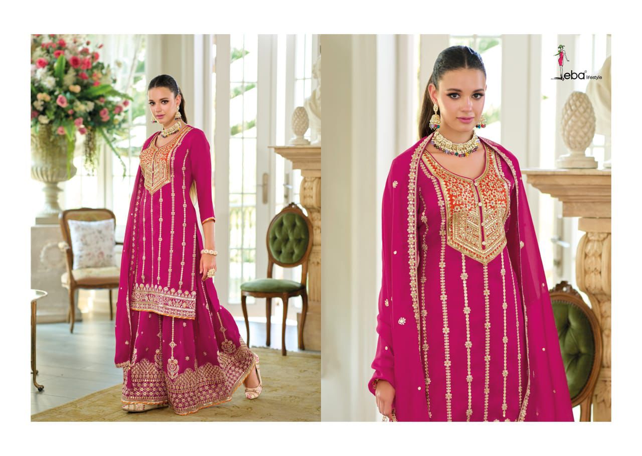 EBA LIFESTYLE SHAHI DESIGNER READYMADE SUITS