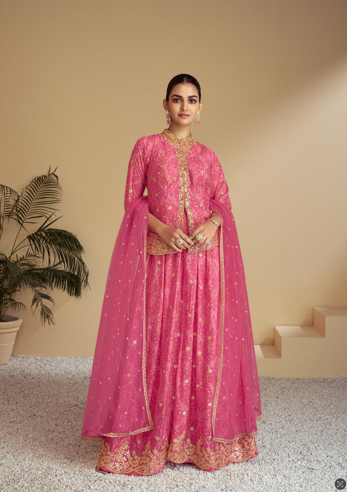 GULKAYRA DESIGNER FLORENCE CHINNON EMBROIDERED SUITS