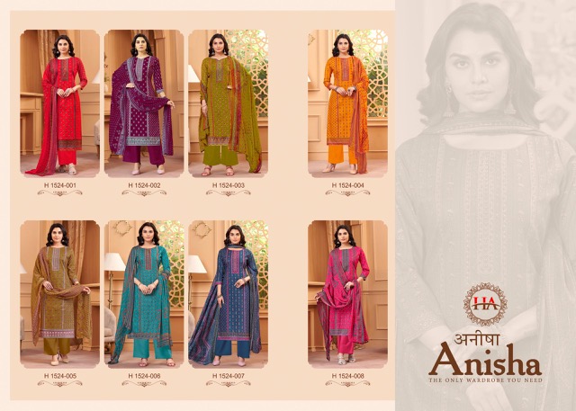 HARSHIT FASHION ANISHA PURE COTTON SUITS