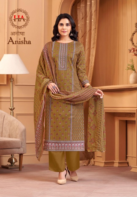 HARSHIT FASHION ANISHA PURE COTTON SUITS