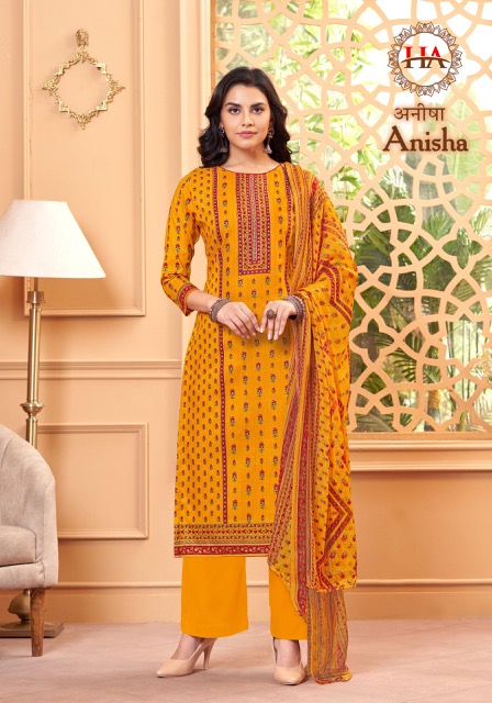 HARSHIT FASHION ANISHA PURE COTTON SUITS