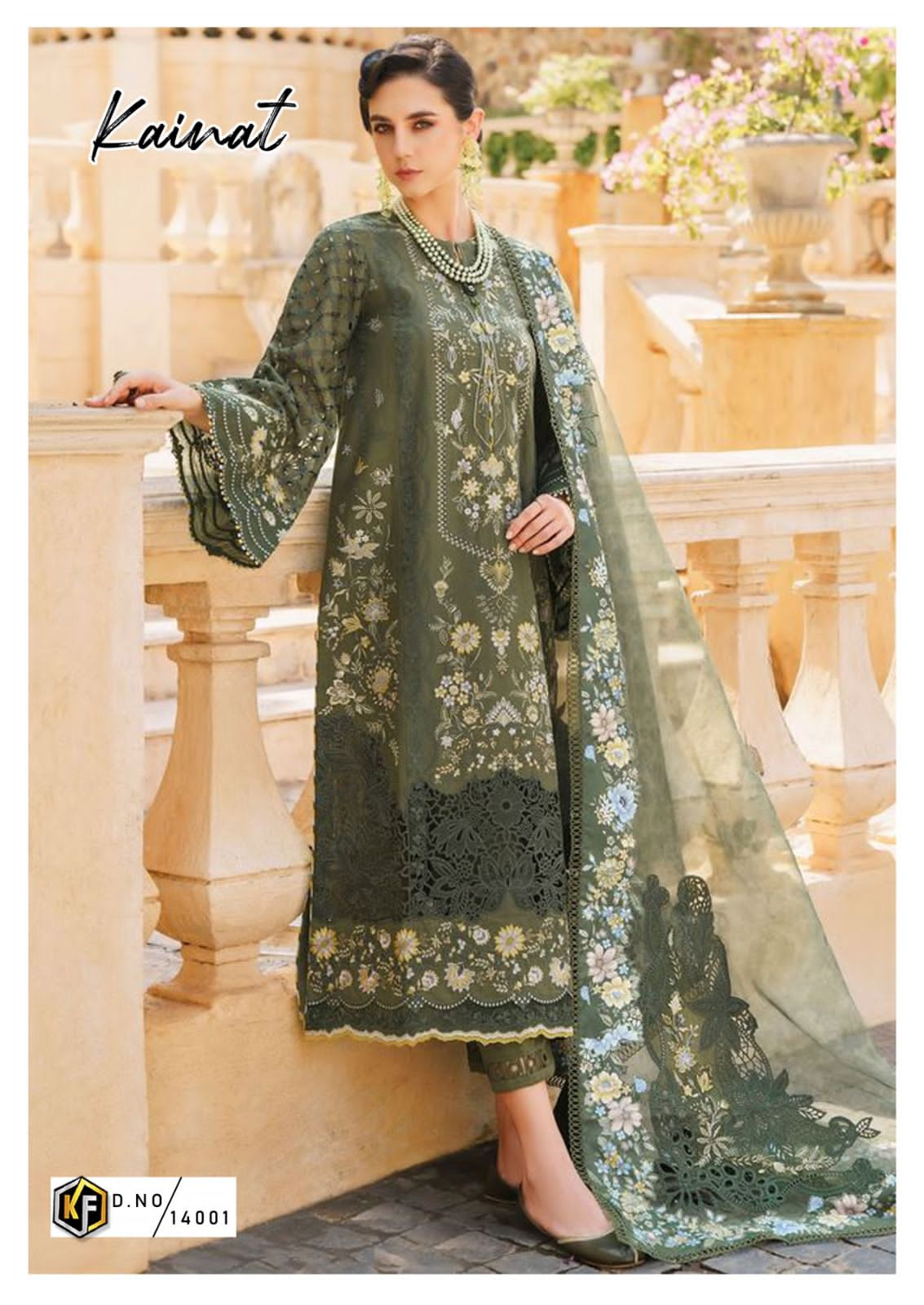 KEVAL FAB KAINAT VOL 14 LUXURY LAWN COLLECTION