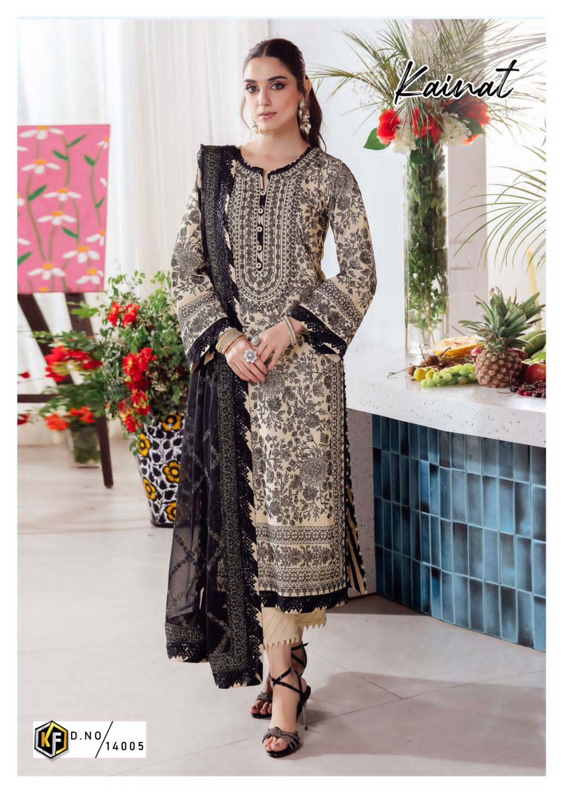 KEVAL FAB KAINAT VOL 14 LUXURY LAWN COLLECTION