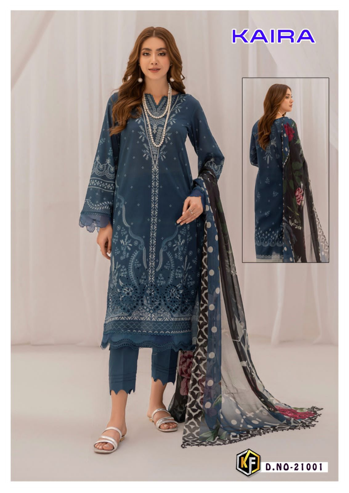 KEVAL FAB KAIRA VOL 21 COTTON KARACHI SUITS