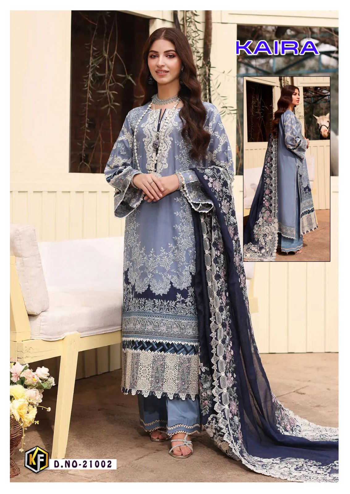 KEVAL FAB KAIRA VOL 21 COTTON KARACHI SUITS