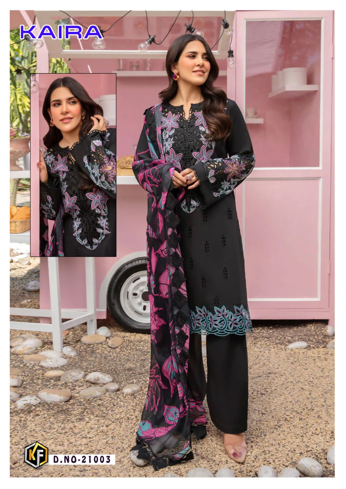 KEVAL FAB KAIRA VOL 21 COTTON KARACHI SUITS