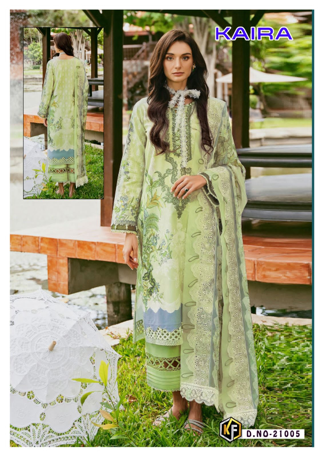 KEVAL FAB KAIRA VOL 21 COTTON KARACHI SUITS