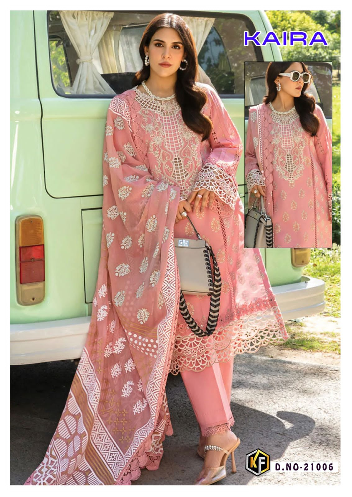 KEVAL FAB KAIRA VOL 21 COTTON KARACHI SUITS