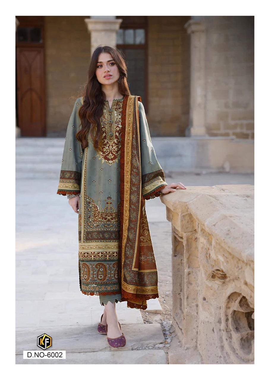 KEVAL FAB RANGREZ VOL 6 LAWN KARACHI SUITS