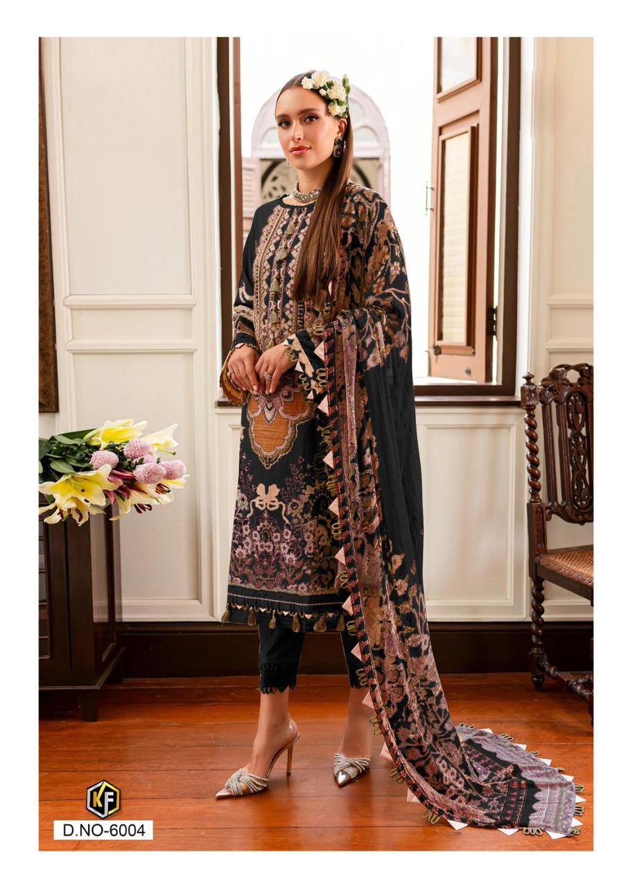 KEVAL FAB RANGREZ VOL 6 LAWN KARACHI SUITS