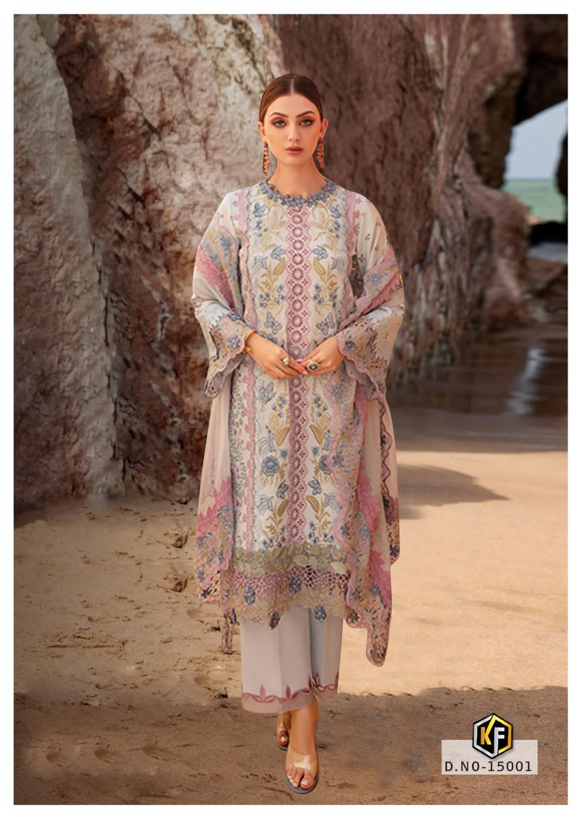 KEVAL FAB SOBIA NAZIR VOL 15 KARACHI SUITS WHOLESALER