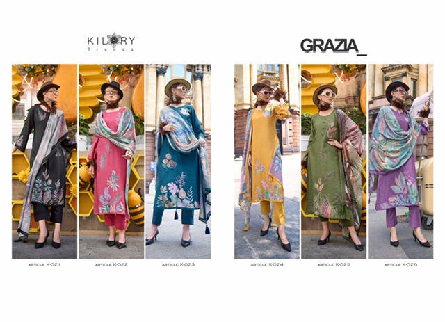 KILORY TRENDS GRAZIA SALWAR SUITS SUPPLIER