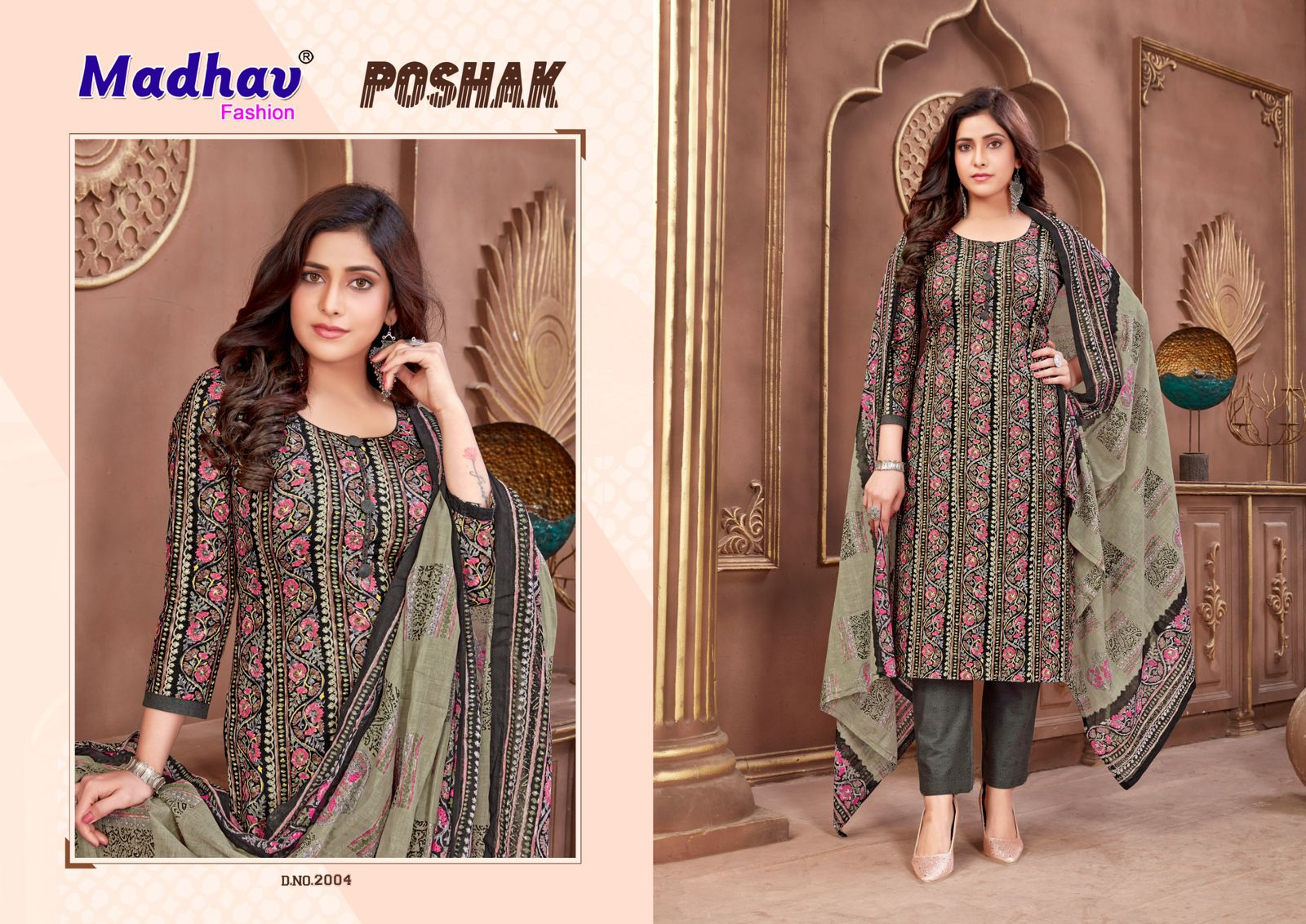 MADHAV FASHION POSHAK VOL 2 COTTON DRESS MATERIAL