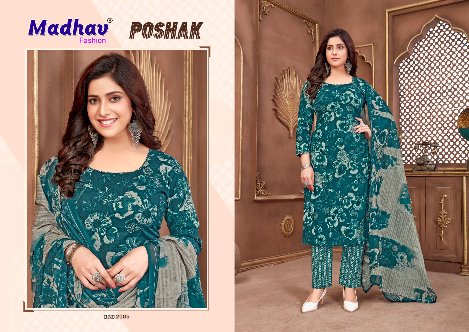 MADHAV FASHION POSHAK VOL 2 COTTON DRESS MATERIAL