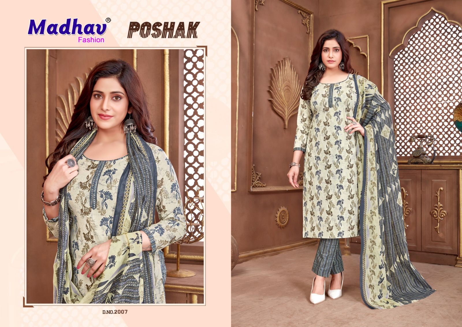 MADHAV FASHION POSHAK VOL 2 COTTON DRESS MATERIAL