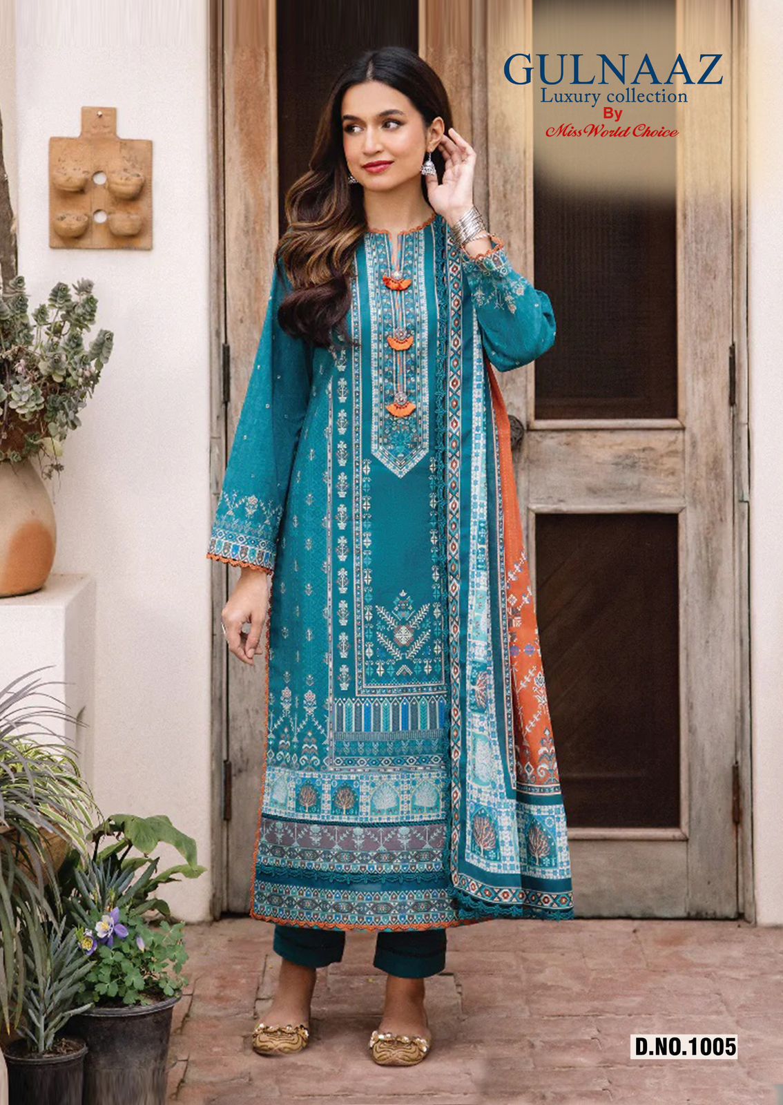 MISS WORLD GULNAAZ VOL 1 LAWN SUITS