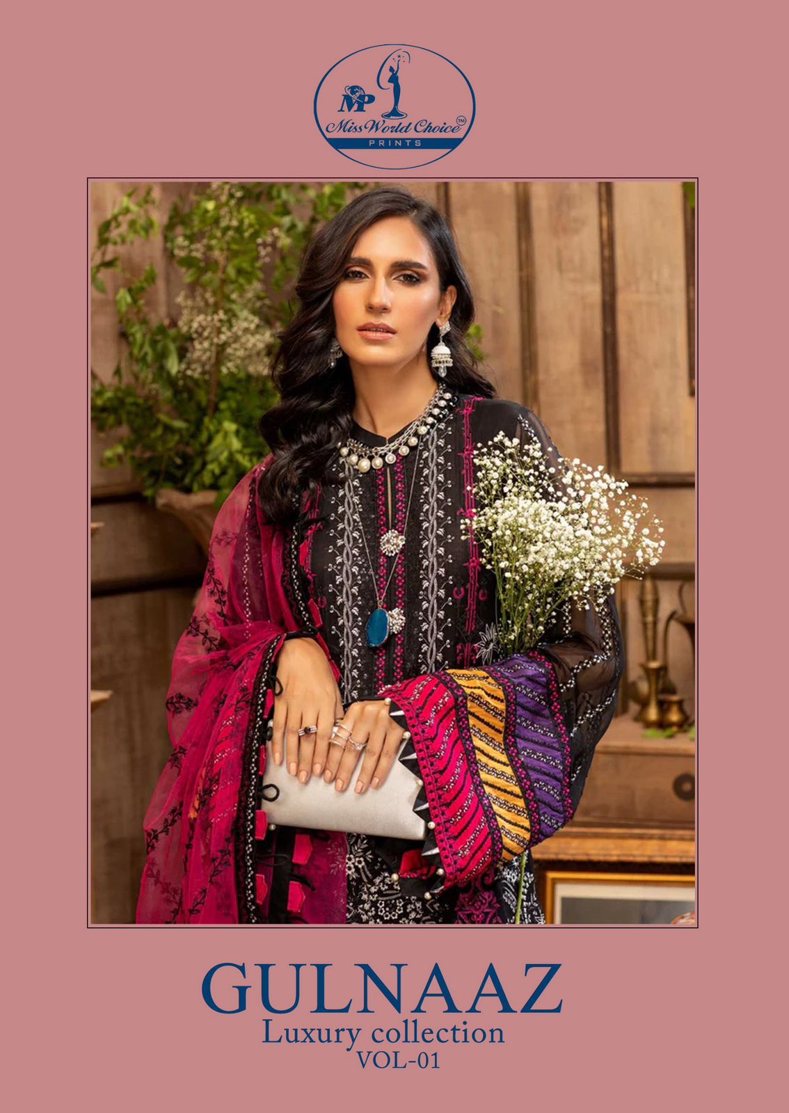 MISS WORLD GULNAAZ VOL 1 LAWN SUITS