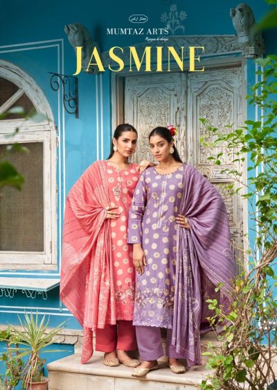 MUMTAZ ARTS JASMINE PURE MUSLIN SUITS