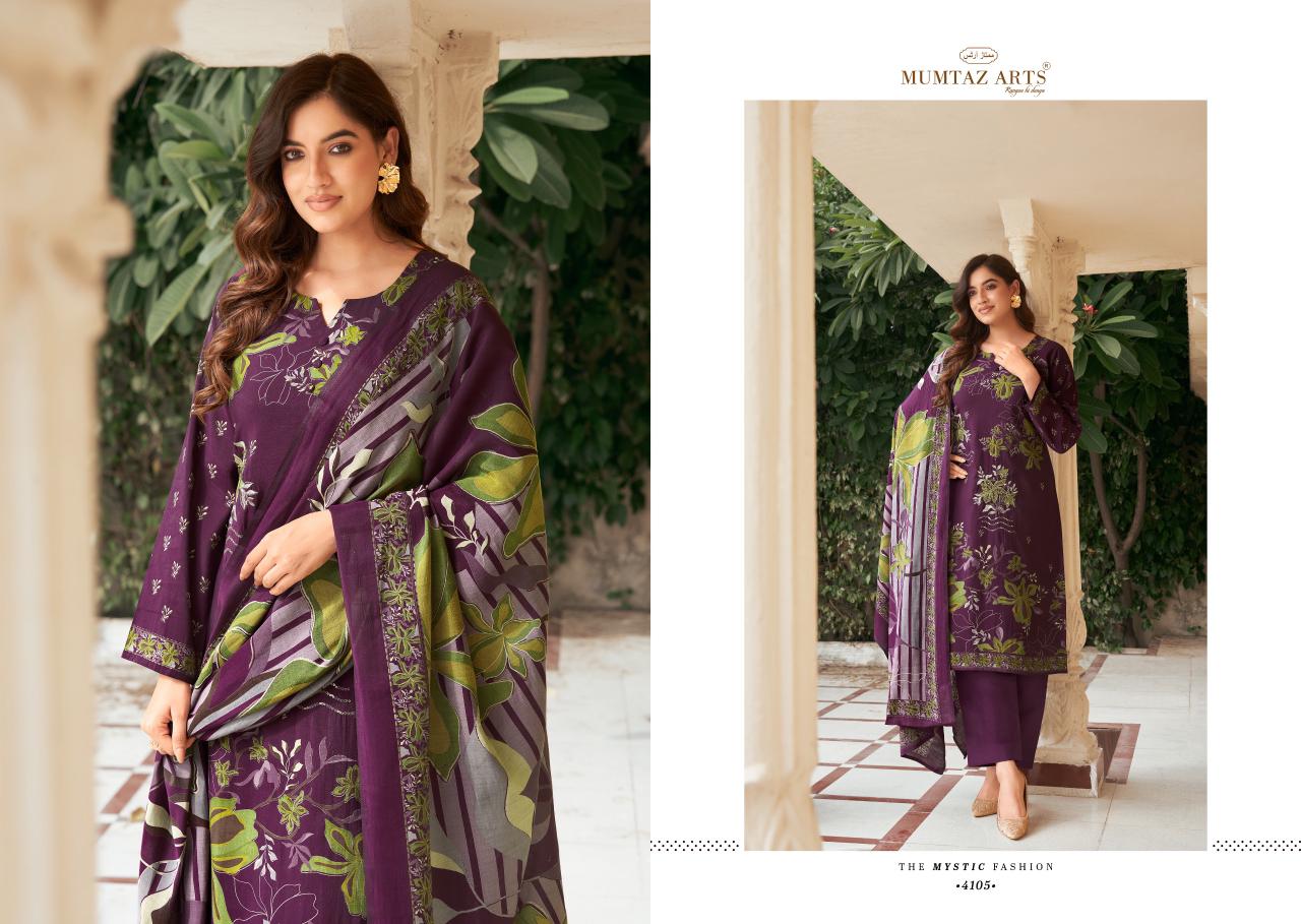 MUMTAZ ARTS MANNAT PURE MUSLIN SUITS SUPPLIER