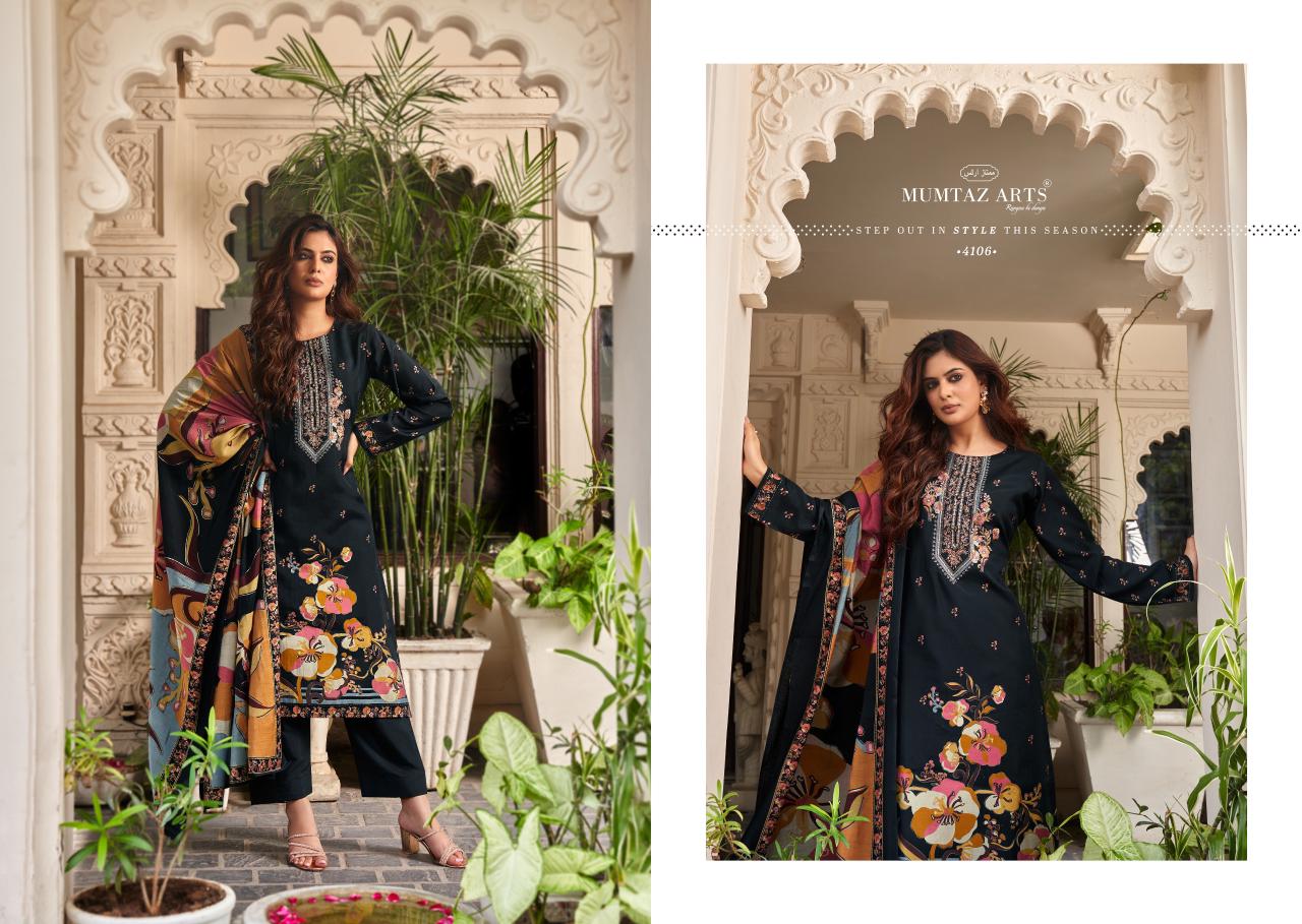 MUMTAZ ARTS MANNAT PURE MUSLIN SUITS SUPPLIER