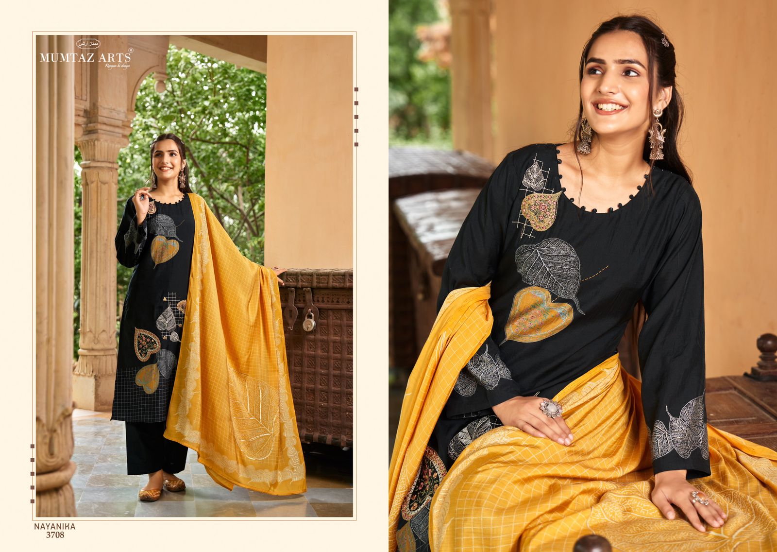 MUMTAZ ARTS NAYANIKA PURE MUSLIN SUITS