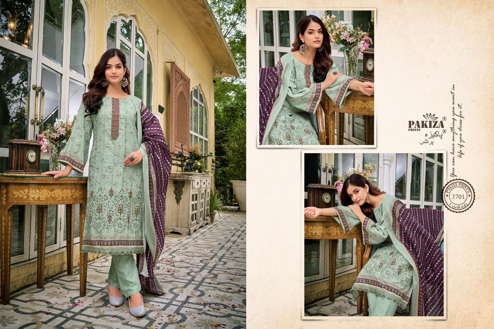 PAKIZA PRINTS LAAIBAH VOL 37 KASHMIRI SALWAR SUITS