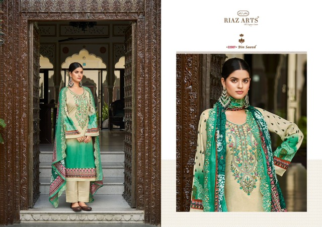 RIAZ ARTS BIN SAEED VOL 2 PURE LAWN SUITS