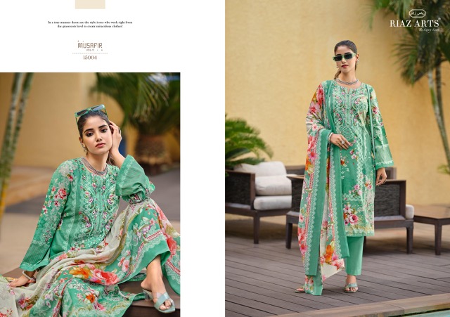 RIAZ ARTS MUSAFIR VOL 11 PURE LAWN SUITS