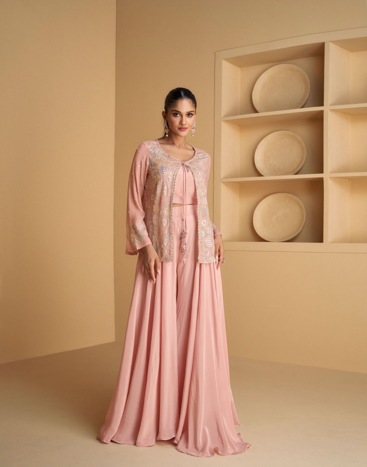 SAYURI DESIGNER AARVI PARTY WEAR GEORGETTE SUITS