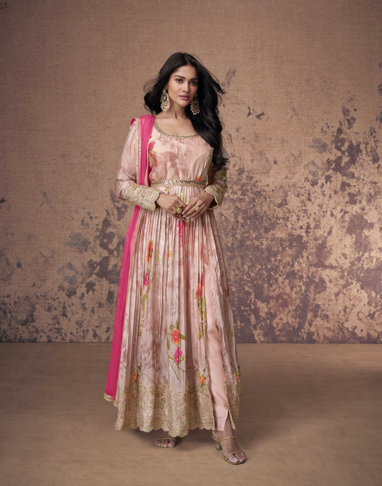 SAYURI DESIGNER ANAMIKA DESIGNER GEORGETTE SUITS