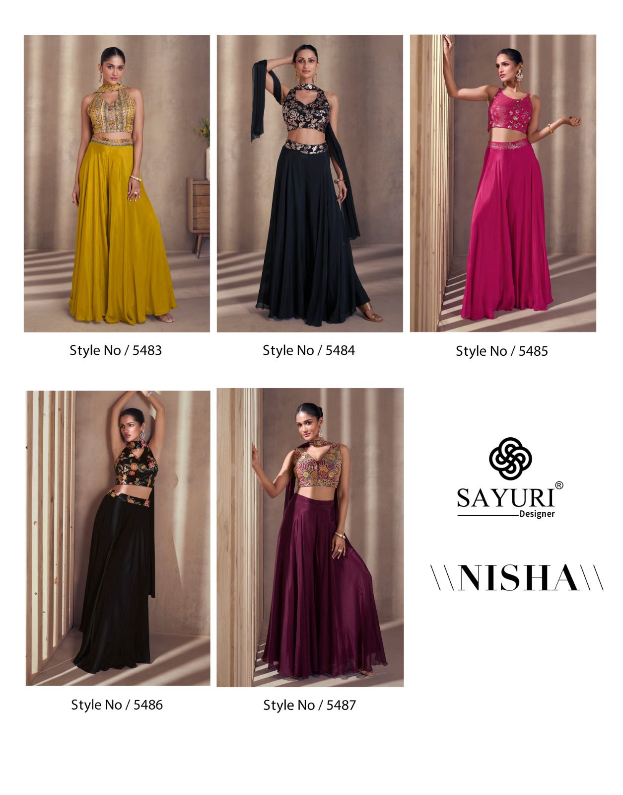 SAYURI DESIGNER NISHA PARTY WEAR SUITS