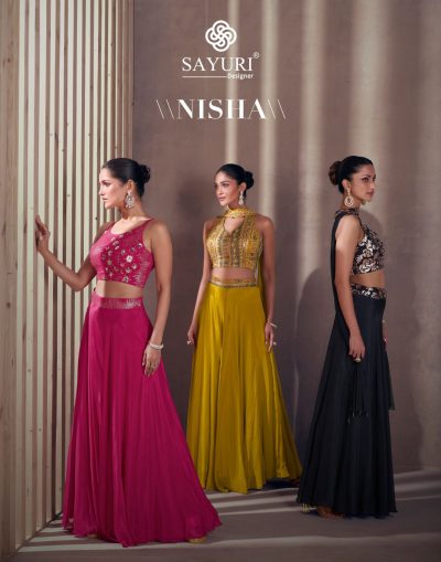 SAYURI DESIGNER NISHA PARTY WEAR SUITS