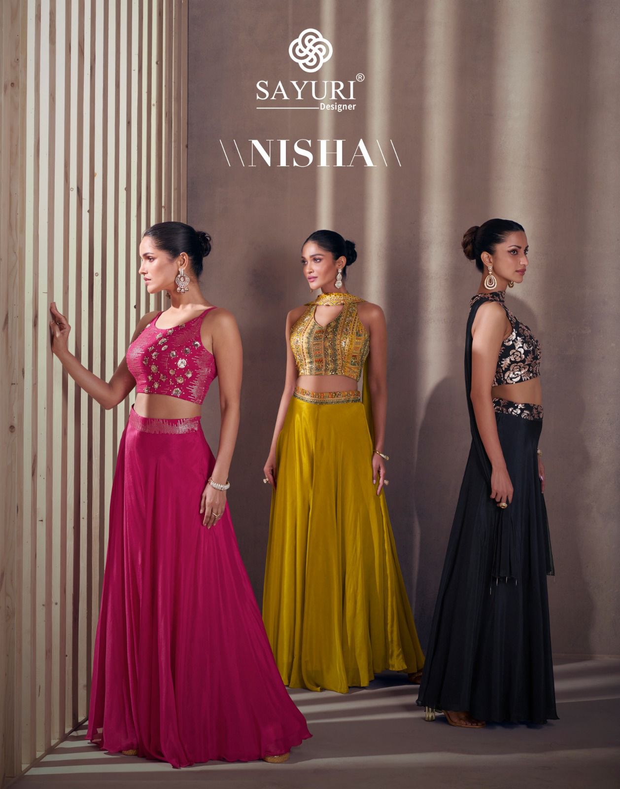 SAYURI DESIGNER NISHA PARTY WEAR SUITS