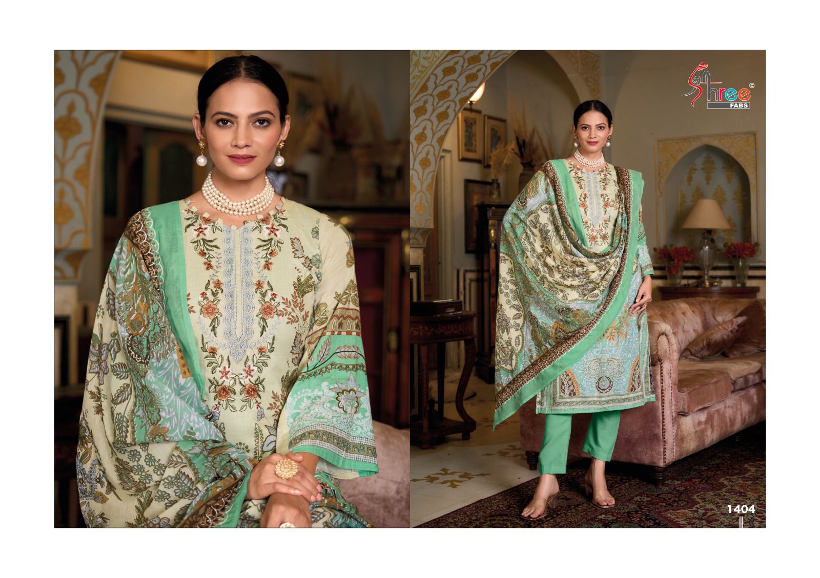 SHREE FABS GUJARISH VOL 14 PAKISTANI SUITS WHOLESALER