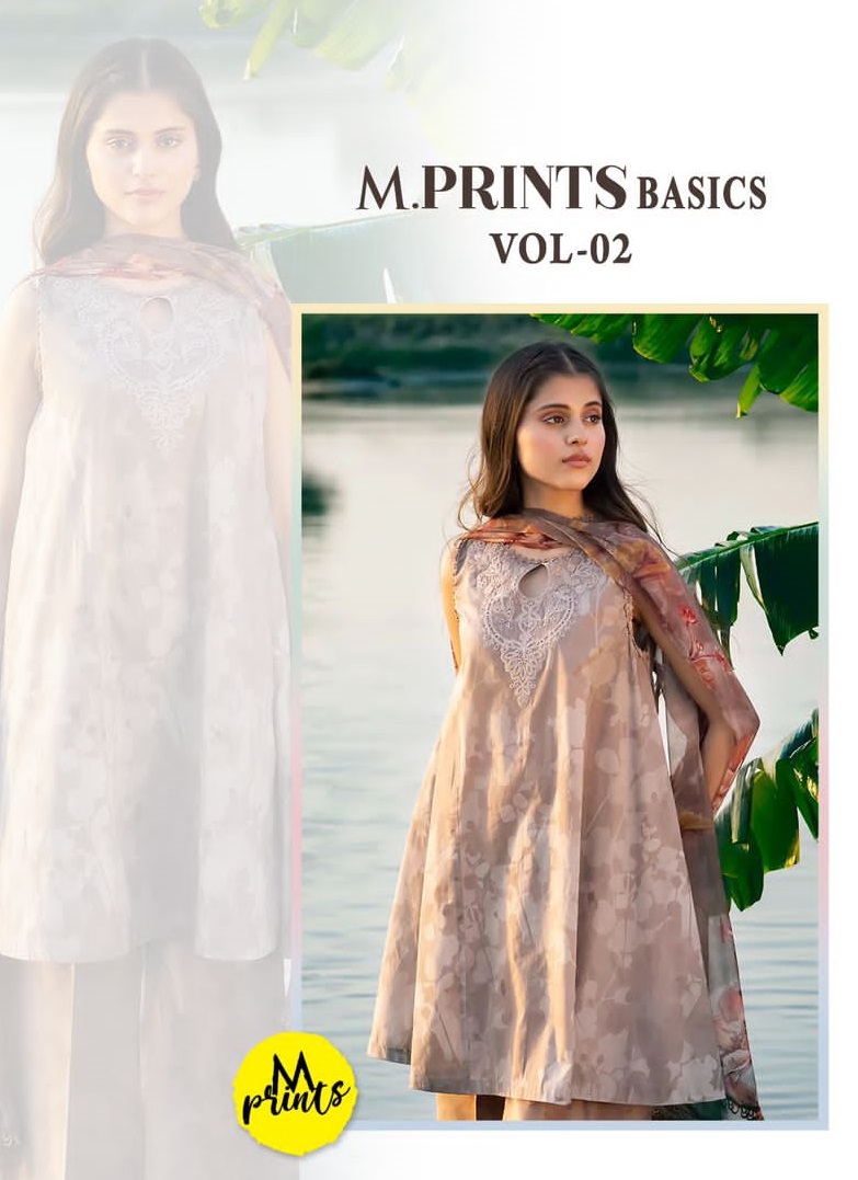 SHREE FABS M PRINTS BASICS VOL 2 PAKISTANI SUITS