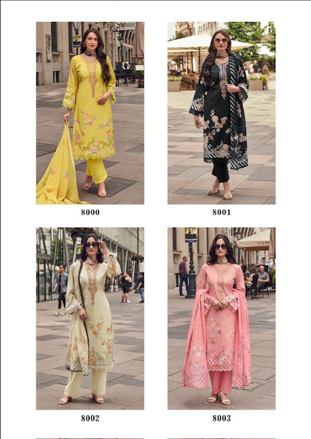 THE HERMITAGE SHOP AAYKA PURE LAWN COTTON SUITS