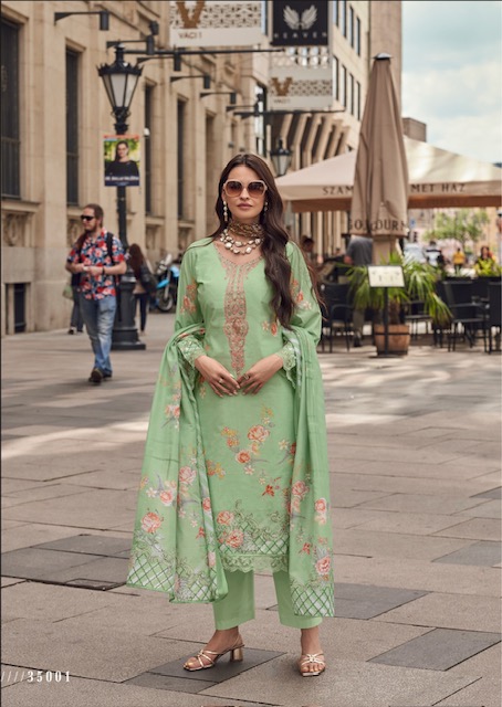 THE HERMITAGE SHOP AAYKA PURE LAWN COTTON SUITS