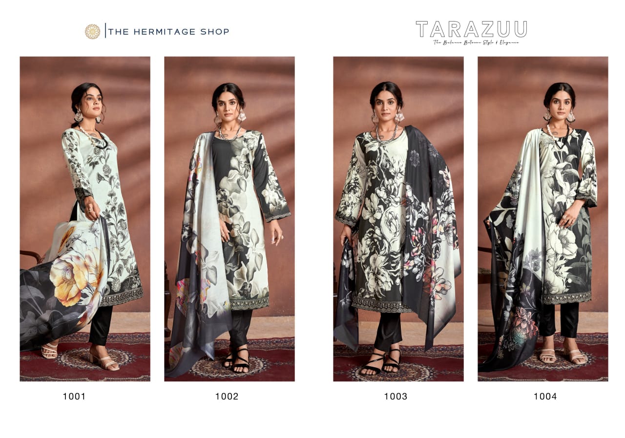 THE HERMITAGE SHOP TARAZUU PURE LAWN SUITS