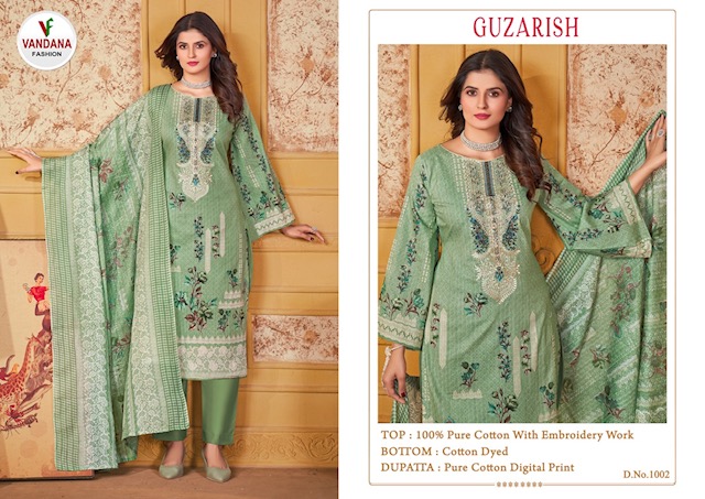 VANDANA FASHION GUZARISH VOL 1 EMBROIDERED COLLECTION