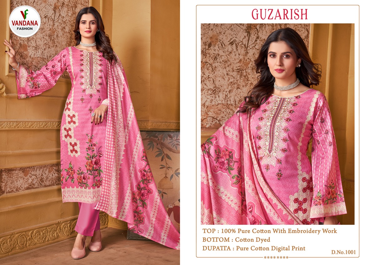 VANDANA FASHION GUZARISH VOL 1 EMBROIDERED COLLECTION