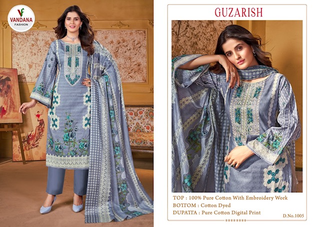 VANDANA FASHION GUZARISH VOL 1 EMBROIDERED COLLECTION