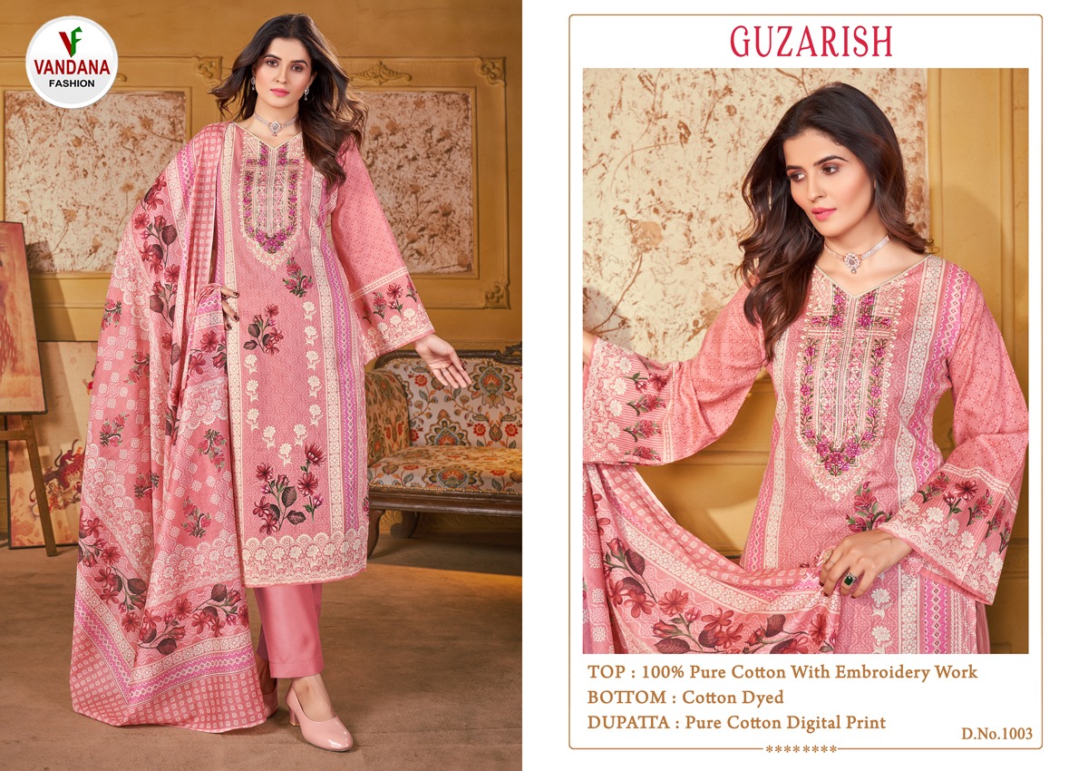 VANDANA FASHION GUZARISH VOL 1 EMBROIDERED COLLECTION