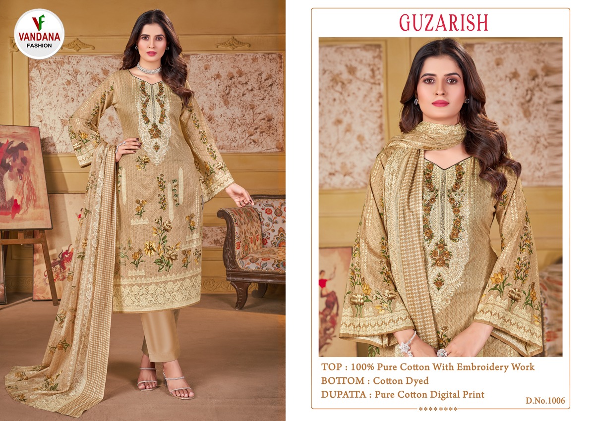 VANDANA FASHION GUZARISH VOL 1 EMBROIDERED COLLECTION