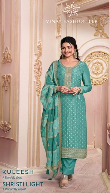 VINAY KULEESH SHRISTI LIGHT SALWAR KAMEEZ CATALOGUE